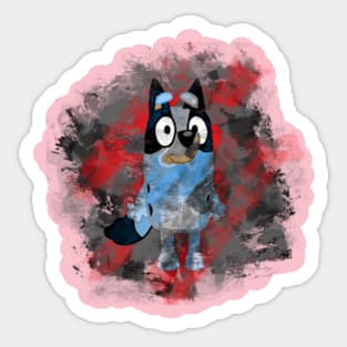 bluey Sticker